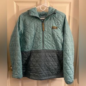 LL Bean Petite Large Pullover Jacket
